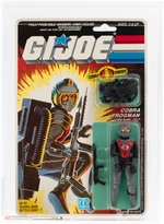 "G.I. JOE - A REAL AMERICAN HERO" COBRA FROGMAN EELS SERIES 4/36 BACK AFA 85 NM+.