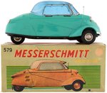 BANDAI "MESSERSCHMITT" BOXED FRICTION CAR.