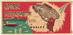 "ATOMIC DISINTEGRATOR" BOXED HUBLEY REPEATING CAP PISTOL.