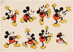 "MICKEY MOUSE BOOKS - MAKE YOUR OWN MIDGET LIBRARY" BOXED SET.