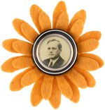 LANDON AND ROOSEVELT FELT SUNFLOWER AND DONKEY PIN-BACKS.