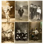 CHILDRENS REAL PHOTO POSTCARDS/PRINTED POSTCARD LOT OF 11.