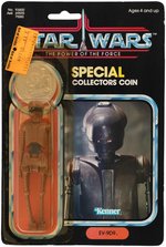 "STAR WARS: POWER OF THE FORCE - EV-9D9" 92 BACK CARDED ACTION FIGURE.