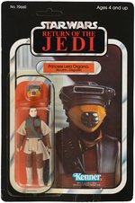 "STAR WARS: RETURN OF THE JEDI - PRINCESS LEIA ORGANA (BOUSHH DISGUISE)" 65 BACK CARDED FIGURE.