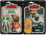 "STAR WARS: THE EMPIRE STRIKES BACK - YODA AND C-3PO (REMOVABLE LIMBS)" CARDED ACTION FIGURES.