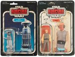 "STAR WARS: THE EMPIRE STRIKES BACK - FX-7 AND LOBOT" CARDED ACTION FIGURES.