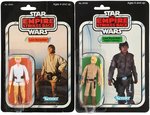 "STAR WARS: THE EMPIRE STRIKES BACK - LUKE SKYWALKER AND LUKE (BESPIN OUTFIT)" CARDED ACTION FIGURE.