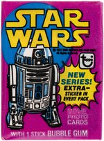 "STAR WARS" TOPPS THIRD SERIES FULL GUM CARD DISPLAY BOX.