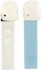 CASPER "PEZ" DISPENSER PAIR - DIE-CUT & REGULAR.