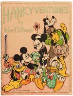 DISNEY "HANKYVENTURES" COMPLETE HANKY BOOK.