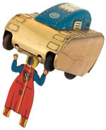 SUPERMAN "TURNOVER TANK" 1940 BOXED WIND-UP BY MARX.