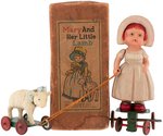 "MARY AND HER LITTLE LAMB" BOXED CELLULOID WIND-UP.