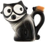 "FELIX" THE CAT FIGURAL CHINA PITCHER.