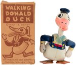 "WALKING DONALD DUCK" BOXED CELLULOID WIND-UP.