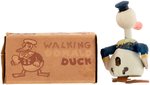 "WALKING DONALD DUCK" BOXED CELLULOID WIND-UP.