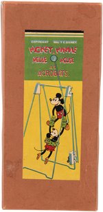 "MICKEY & MINNIE MOUSE AS ACROBATS" BOXED CELLULOID WIND-UP.