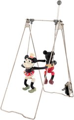 "MICKEY & MINNIE MOUSE AS ACROBATS" BOXED CELLULOID WIND-UP.