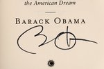 BARACK OBAMA SIGNED FIRST EDITION BOOK "THE AUDACITY OF HOPE."