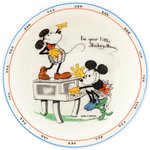 MICKEY & MINNIE MOUSE PARAGON CHINA BOWL.