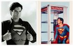 "SUPERBOY" ACTOR GERARD CHRISTOPHER SIGNED PHOTO LOT.