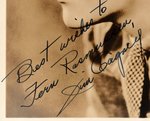 JAMES CAGNEY SIGNED PHOTO.