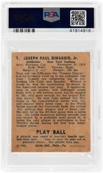 1940 PLAY BALL JOE DIMAGGIO #1 PSA GOOD 2.