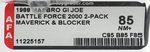 G.I. JOE BATTLEFORCE 2000 "MAVERICK AND BLOCKER" AFA 85 NM+.