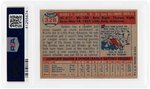 1957 TOPPS BROOKS ROBINSON #328 ROOKIE CARD PSA EX+ 5.5.