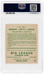 1933 GOUDEY LEFTY GROVE #220 VG-EX 4(MC).