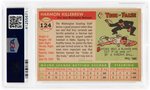 1955 TOPPS HARMON KILLEBREW #124 ROOKIE CARD PSA EX+ 5.5.