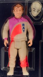 "THE REAL GHOSTBUSTERS" SERIES 6 ECTO-GLOW AFA SET OF FIVE CARDED ACTION FIGURES.