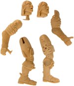 "ADVANCED DUNGEONS & DRAGONS" PROTOTYPE OGRE KING ACTION FIGURE LOT.