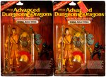 "ADVANCED DUNGEONS & DRAGONS" PROTOTYPE YOUNG MALE TITAN ACTION FIGURE PAIR LOT.