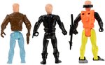 "JAMES BOND JR." ACTION FIGURE UNPAINTED TEST SHOT LOT OF FIVE.