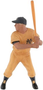 MICKEY MANTLE SIGNED HARTLAND BASEBALL FIGURE.