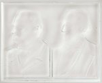 HARRISON/MORTON & CLEVELAND/THURMAN JUGATE GLASS PLATES.