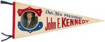 COLLECTION OF 20 ITEMS FROM KENNEDY INAUGURATION INCLUDING BUTTONS, BADGES AND MORE.