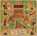 "WALT DISNEY'S SNOW WHITE AND THE SEVEN DWARFS CUT-OUT BOOK" (VARIETY).
