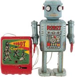 "LINE MAR ELECTRIC REMOTE CONTROL BATTERY OPERATED ROBOT."