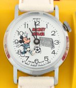 "MICKEY MOUSE SPORTS WATCH" IN BRADLEY PLASTIC CASE.