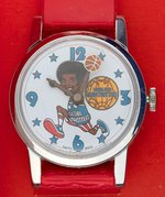 "HARLEM GLOBETROTTERS" BOXED WATCH.