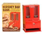 "HERSHEY BAR BANK" IN BOX.