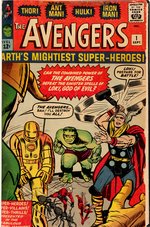 "THE AVENGERS" #1-11 BOUND COMICS VOLUME.