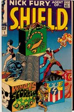 "NICK FURY, AGENT OF S.H.I.E.L.D." #1-18 BOUND COMICS VOLUME.