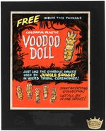 "VOODOO DOLL" PREMIUM PROTOTYPE ORIGINAL ART PAIR.