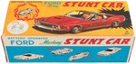 "FORD MUSTANG STUNT CAR" BOXED BATTERY-OPERATED CAR.