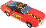 "FORD MUSTANG STUNT CAR" BOXED BATTERY-OPERATED CAR.