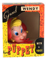 "WENDY" GUND BOXED PUPPET.