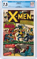 "X-MEN" #9 JANUARY 1965 CGC 7.5 VF- (FIRST LUCIFER).