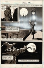 "THE TOMB OF DRACULA" #1 MARVEL COMICS MAGAZINE ORIGINAL ART PAGE BY GENE COLAN.